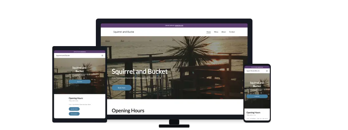 Hospitality Website