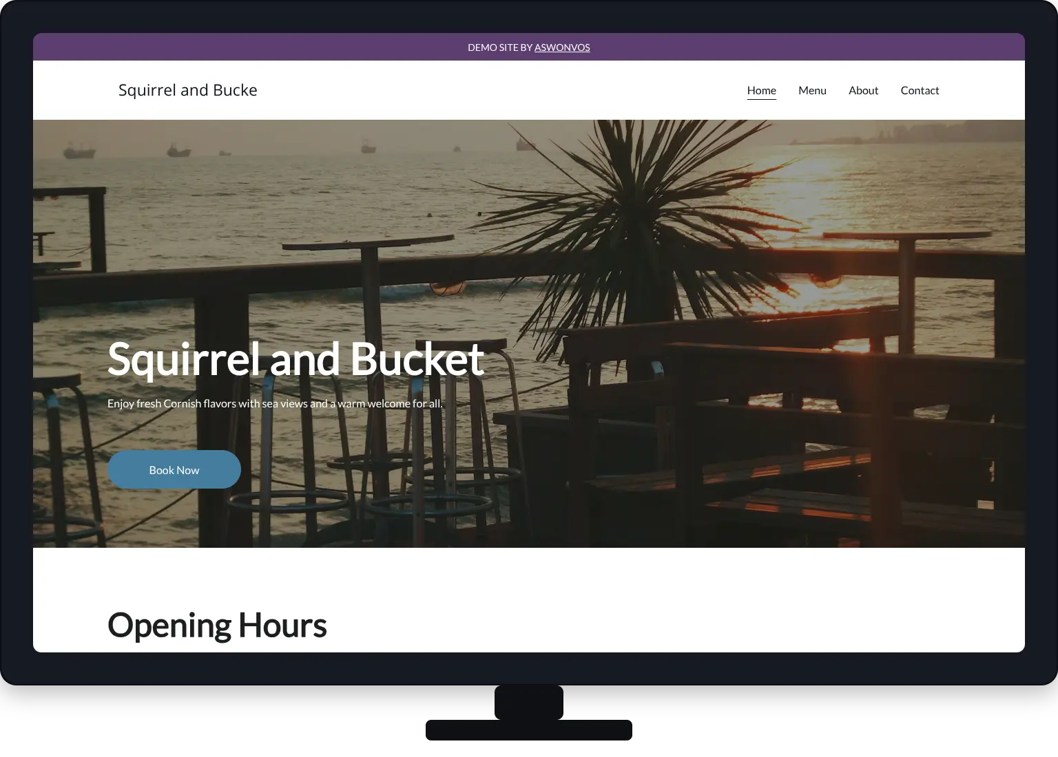 Hospitality Website