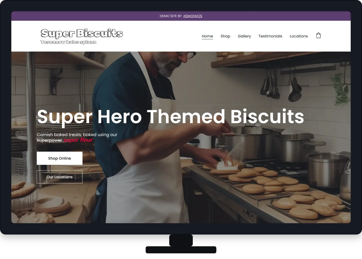 Craft Bakery Website